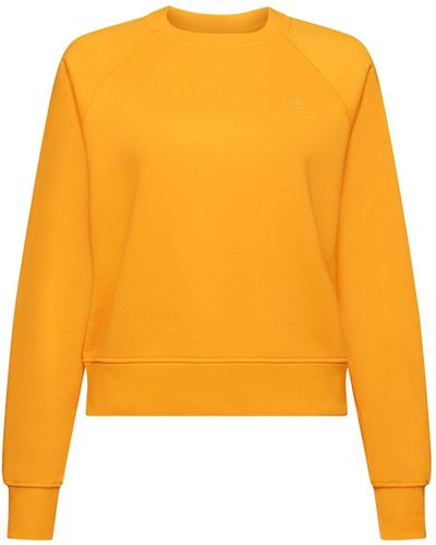 Esprit Sweatshirt Met Logo - Oranje