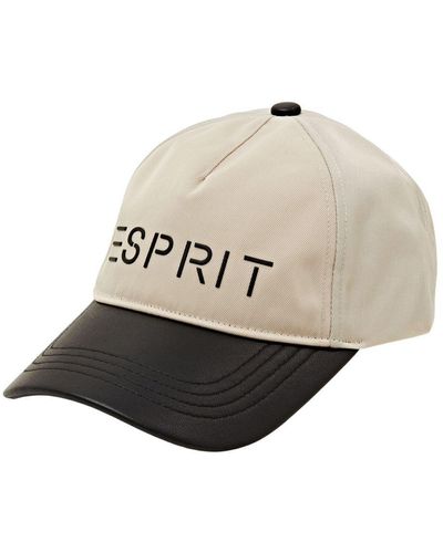 Esprit Basecap mit Logo - Weiß