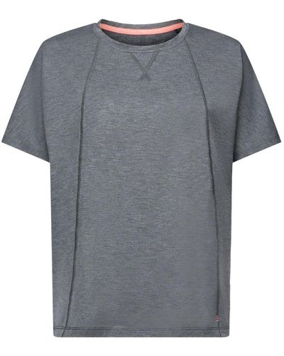 Esprit T-shirt de sport oversize - Gris