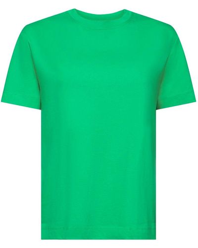 Esprit T-shirt Met Korte Mouwen En Ronde Hals - Groen