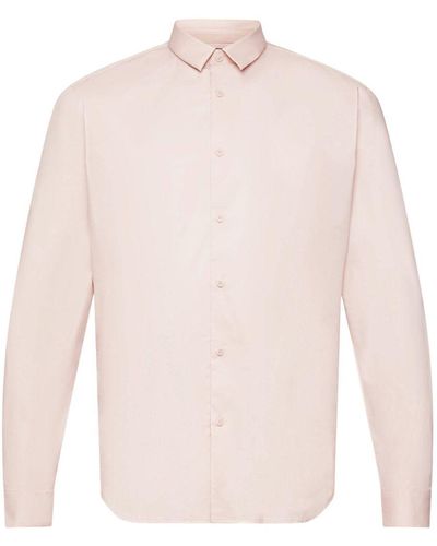 Esprit Shirt Met Slim Fit - Roze