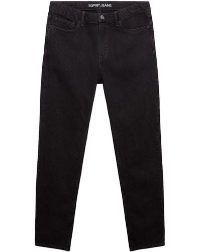 Esprit Regular Tapered Jeans - Zwart