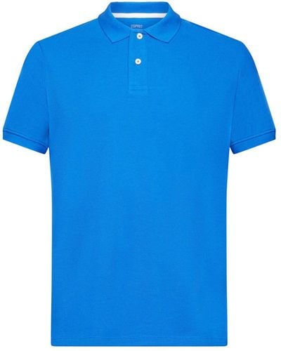 Esprit Slim Fit Poloshirt - Blau