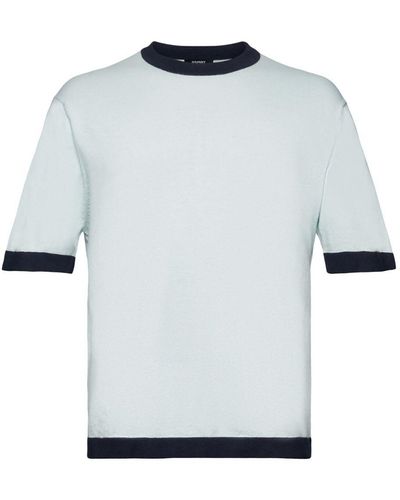 Esprit Gebreid T-shirt - Grijs