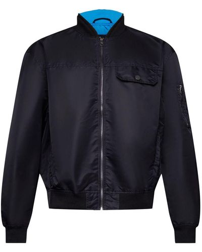 Esprit Blouson de style bombardier - Bleu