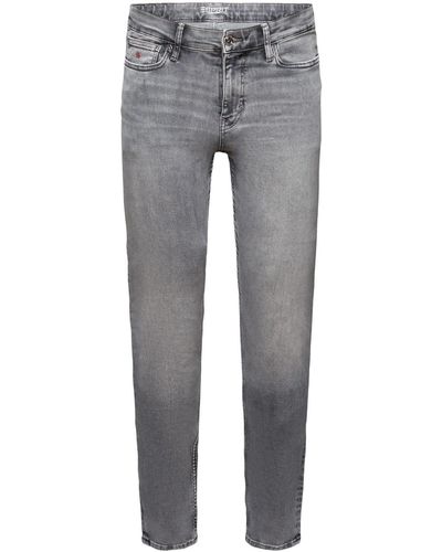 Esprit Mid Rise Skinny Jeans - Grijs