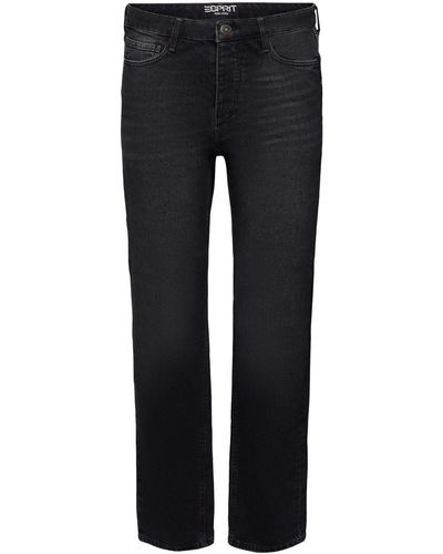 Esprit Jeans Met Retrolook En Relaxed Fit - Zwart