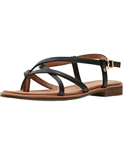 Esprit Sandalen Van Imitatieleer - Wit