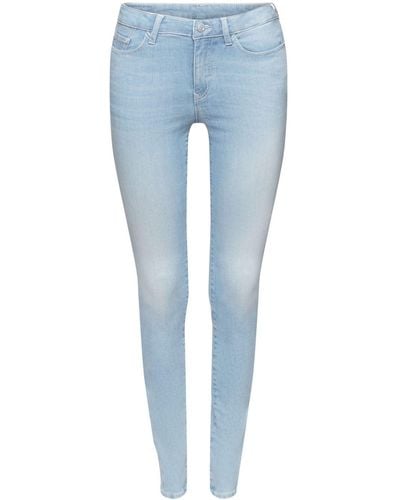 Esprit Skinny Jeans Van Duurzaam Katoen - Blauw