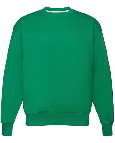 Esprit Sweatshirt Met Een Kleine Dolfijnenprint - Groen