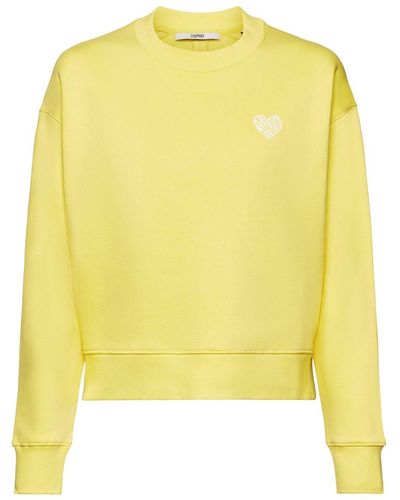Esprit Sweatshirt mit-Logo - Gelb