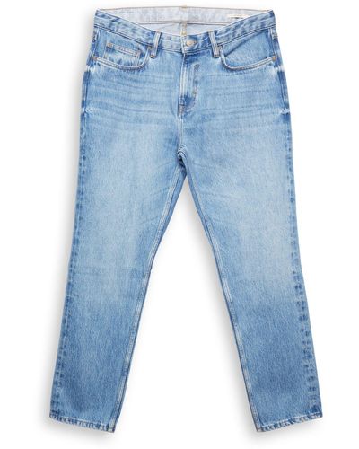 Esprit Jeans Met Rechte Pijpen - Blauw