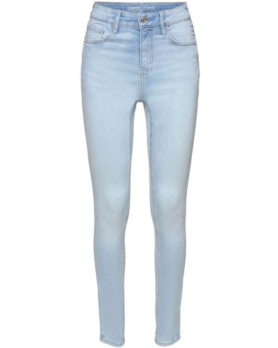 Esprit Hoge Skinny Jeans - Blauw
