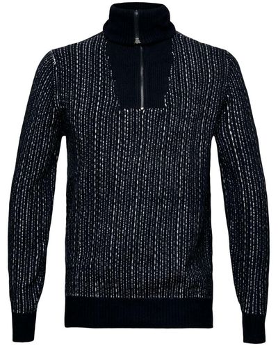 Esprit Sweater Met Rolkraag En Lange Mouwen - Blauw