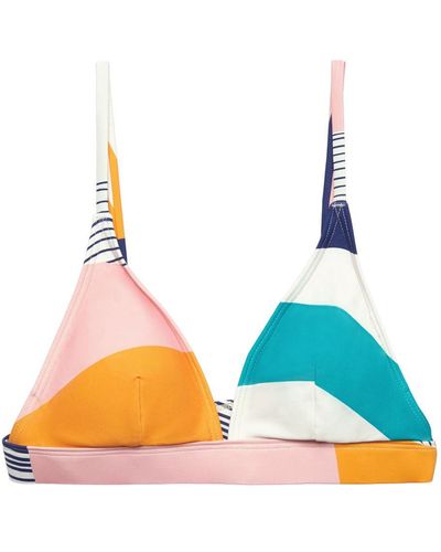 Esprit Gewatteerde Bikinitop Met Verschillende Patronen - Meerkleurig