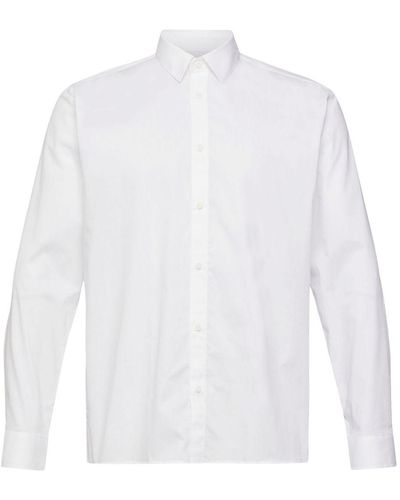 Esprit Overhemd Van Duurzaam Katoen - Wit