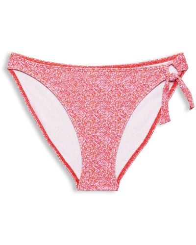 Esprit Mini-bikinibroekje Met Print All-over - Roze