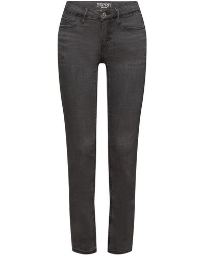 Esprit Slim Fit-jeans Met Stretch - Zwart