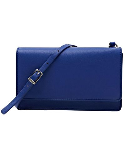 Esprit Crossbody Bag Met Klep - Blauw