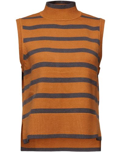 Esprit Stehkragenpullover Sweaters - Braun