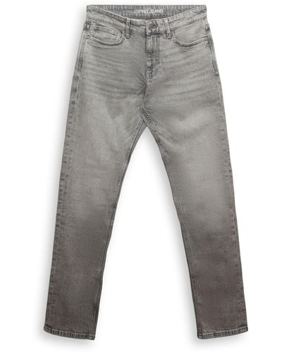 Esprit Schmal geschnittene Jeans - Grau