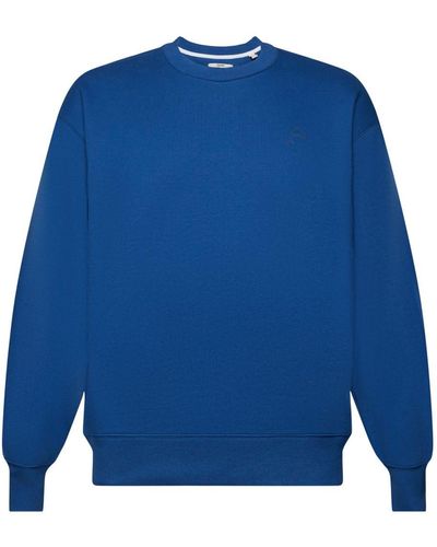 Esprit Sweatshirt Met Een Kleine Dolfijnenprint - Blauw