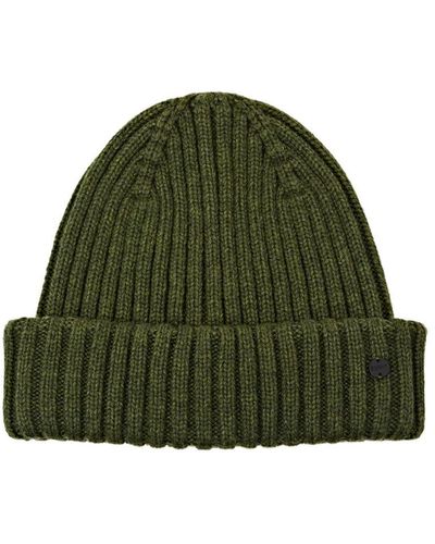 Esprit Mütze mit Ripp-Muster - Grün