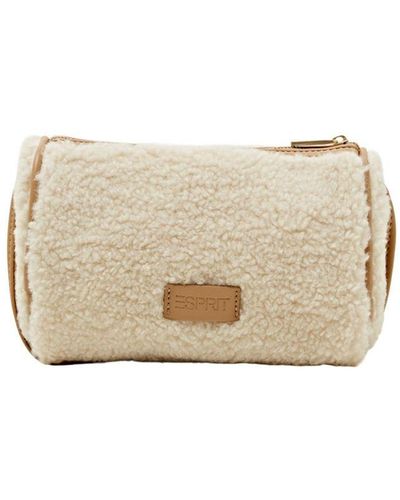 Esprit Kleine Crossbody Tas Van Teddybont - Naturel