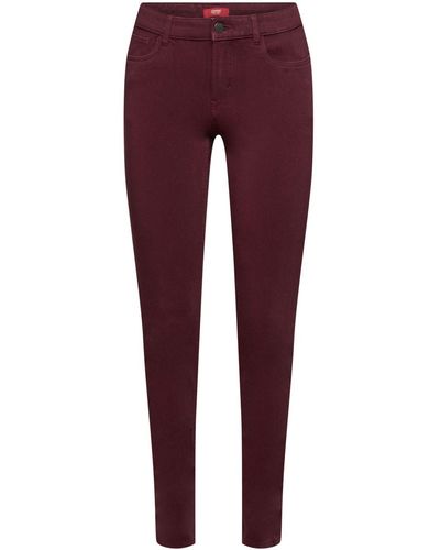 Esprit Stretchbroek - Rood