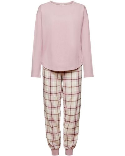 Esprit Langer Pyjama - Pink