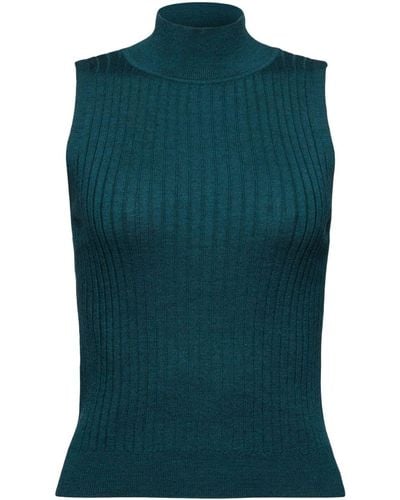 Esprit Pullunder Sweaters - Grün