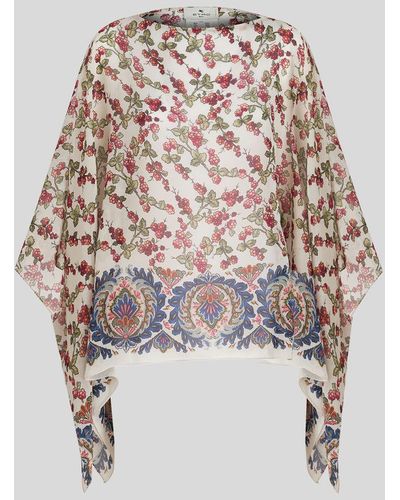 Etro Ponchos and poncho dresses for Women | Online Sale up to 80% off | Lyst