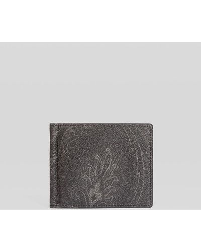Gray Etro Wallets and cardholders for Men | Lyst