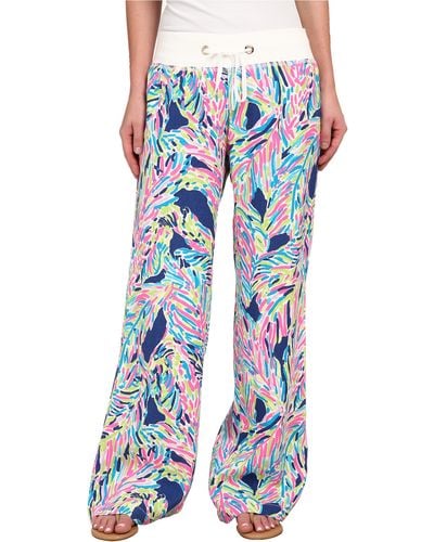 Lilly Pulitzer Beach Pants - Blue