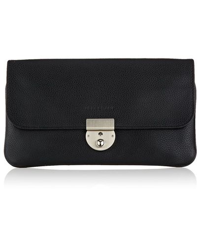Longchamp Travel Wallet - Black