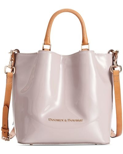 Dooney & Bourke City Patent Leather Small Barlow Tote - Multicolor