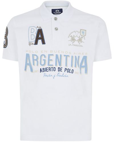 La Martina Argentina Polo Shirt - White