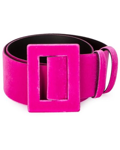 Toga Velvet Belt - Pink