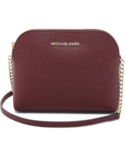 MICHAEL Michael Kors Cindy Dome Cross Body Bag - Purple