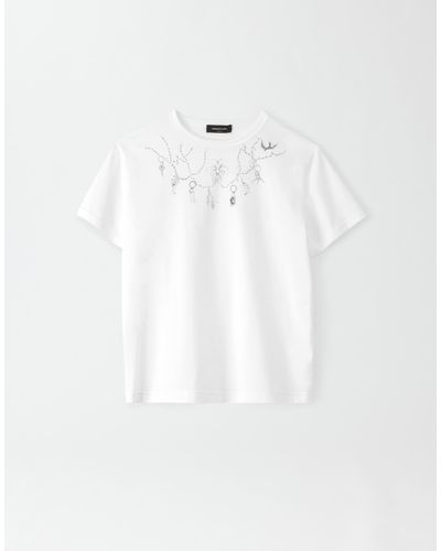 Fabiana Filippi T-Shirt Stampata - Bianco