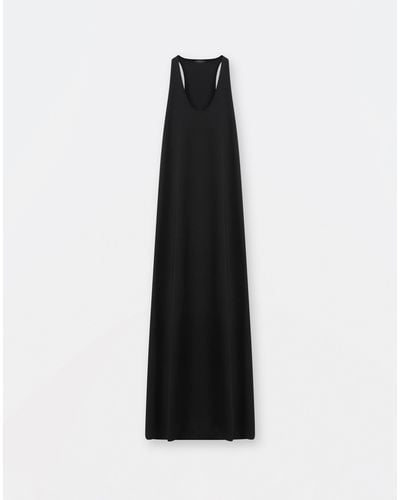 Fabiana Filippi Halter Neck Long Knit Dress - Black