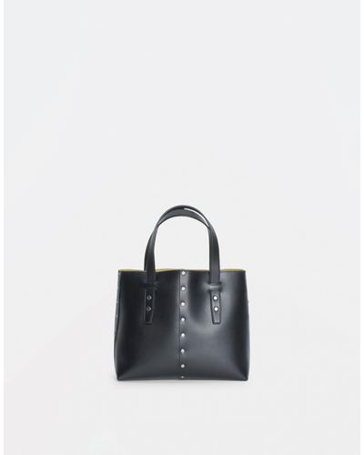 Fabiana Filippi Leather Mini Tote Bag - Blue