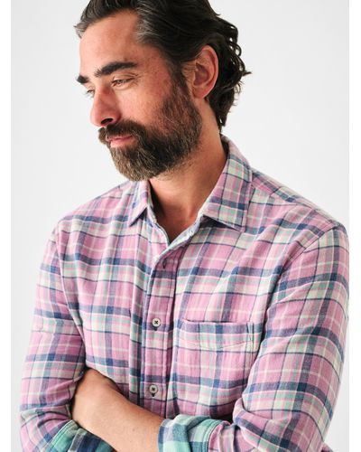 Purple Faherty Clothing for Men | Lyst