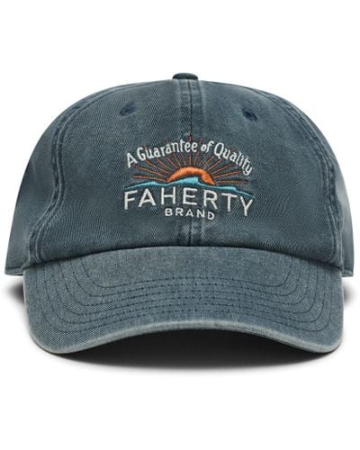 Faherty Anniversary Baseball Hat - Blue