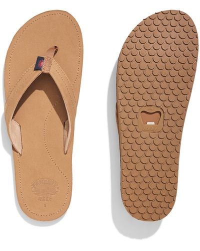 Reef Faherty X Drift Away Flip Flop Shoes - Natural