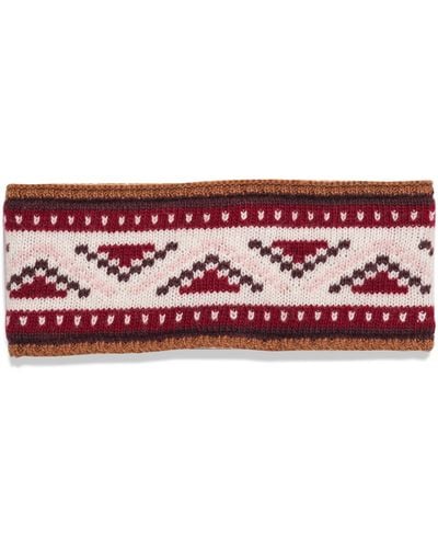 Faherty B.yellowtail Knit Headband - Red
