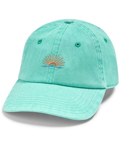 Faherty Sunwashed Baseball Hat - Green