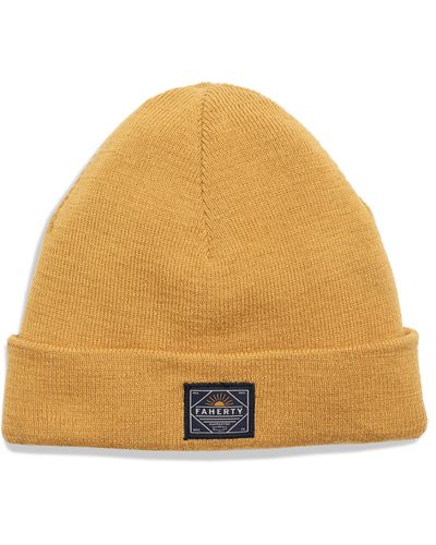 Faherty Workwear Beanie - Natural