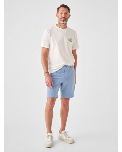 Faherty All Day Shorts (9" Inseam) - Blue