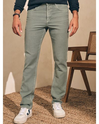 Faherty Stretch Terry 5-pocket (32" Inseam) Trousers - Multicolour